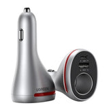 UGREEN QC + PD Car Charger With Extended Socket