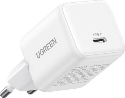 UGREEN 30W USB-C GaN Fast Charger White EU - 65009