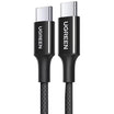 UGREEN USB-C to USB-C PD Fast Charging 100W Braided Cable 5A Max 1m black - 65249