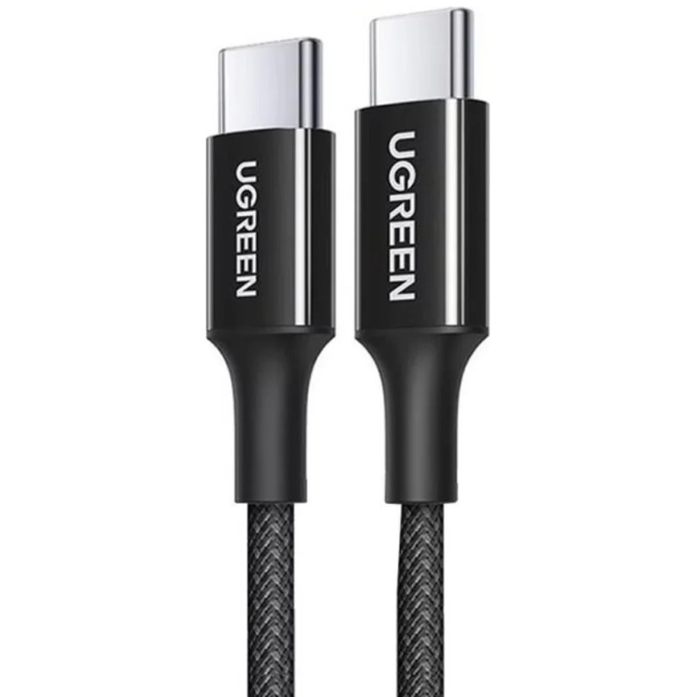UGREEN USB-C to USB-C PD Fast Charging 100W Braided Cable 5A Max 1m black - 65249