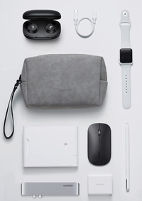 UGREEN Electronics Accessories Storage Bag with Lanyard (Gray)