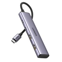 UGREEN Aluminum USB-C Hub, 4 Ports USB-C & USB 3.0 - Fast Data