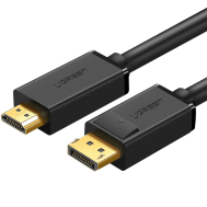 UGREEN DP Male to HDMI Male Cable 1m (Black)