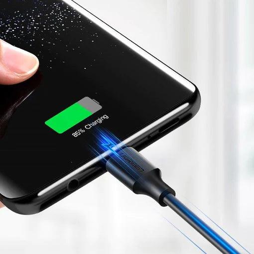 يوجرين كابل USB 3.0 نوع A ذكر إلى نوع C، 1م، أسود 20882 يوجرين كابل USB 3.0 نوع A ذكر إلى نوع C، 1م، أسود 20882