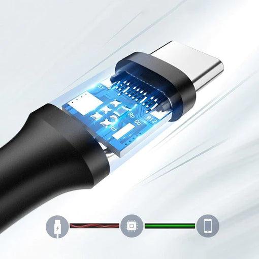 يوجرين كابل USB 3.0 نوع A ذكر إلى نوع C، 1م، أسود 20882 يوجرين كابل USB 3.0 نوع A ذكر إلى نوع C، 1م، أسود 20882