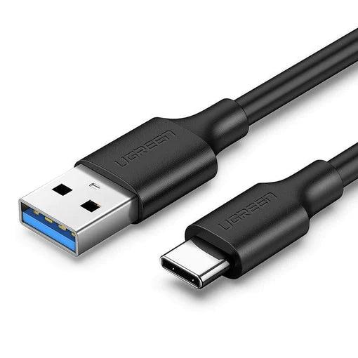 يوجرين كابل USB 3.0 نوع A ذكر إلى نوع C، 1م، أسود 20882 يوجرين كابل USB 3.0 نوع A ذكر إلى نوع C، 1م، أسود 20882