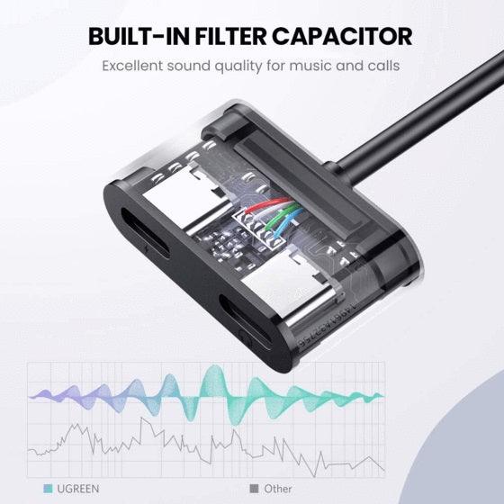 UGREEN USB-C One-Two Converter
