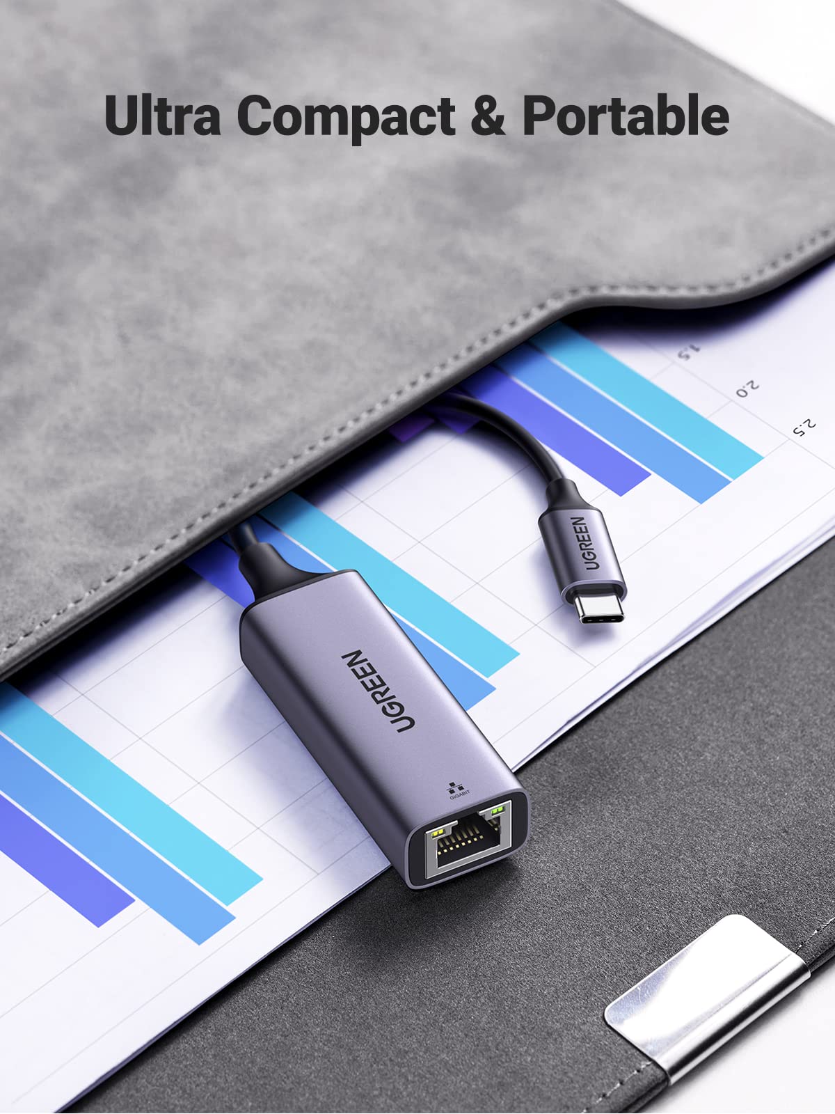 UGREEN USB-C to 2.5G Ethernet Adapter – Ultra Speed UGREEN USB-C to 2.5G Ethernet Adapter – Ultra Speed