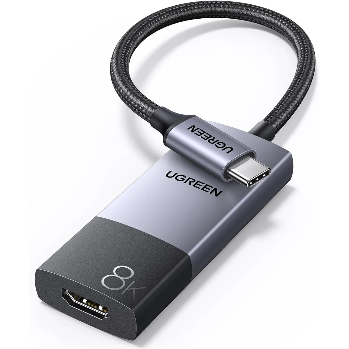 محول UGREEN USB-C إلى HDMI 2.1 بدقة 8K – فائق السرعة 