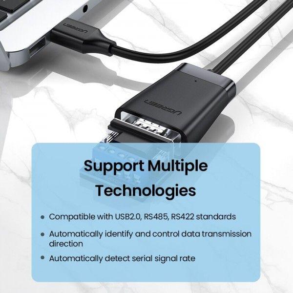 يوجرين محول USB 2.0 إلى 422/485 كابل 1.5م