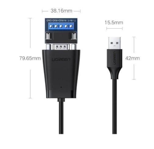 UGREEN USB 2.0 to 422/485 Adapter Cable 1.5m