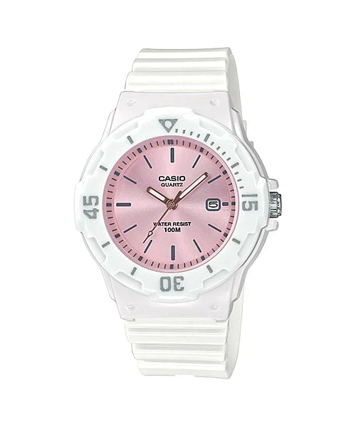 CASIO Youth Pink White Watch LRW-200H-4E3 CASIO Youth Pink White Watch LRW-200H-4E3