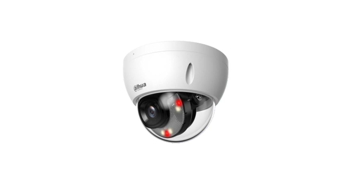Dahua IPC-HDBW2649E-S-IL-K 6MP Smart Dual Light Fixed-focal Dome WizSense Network Camera