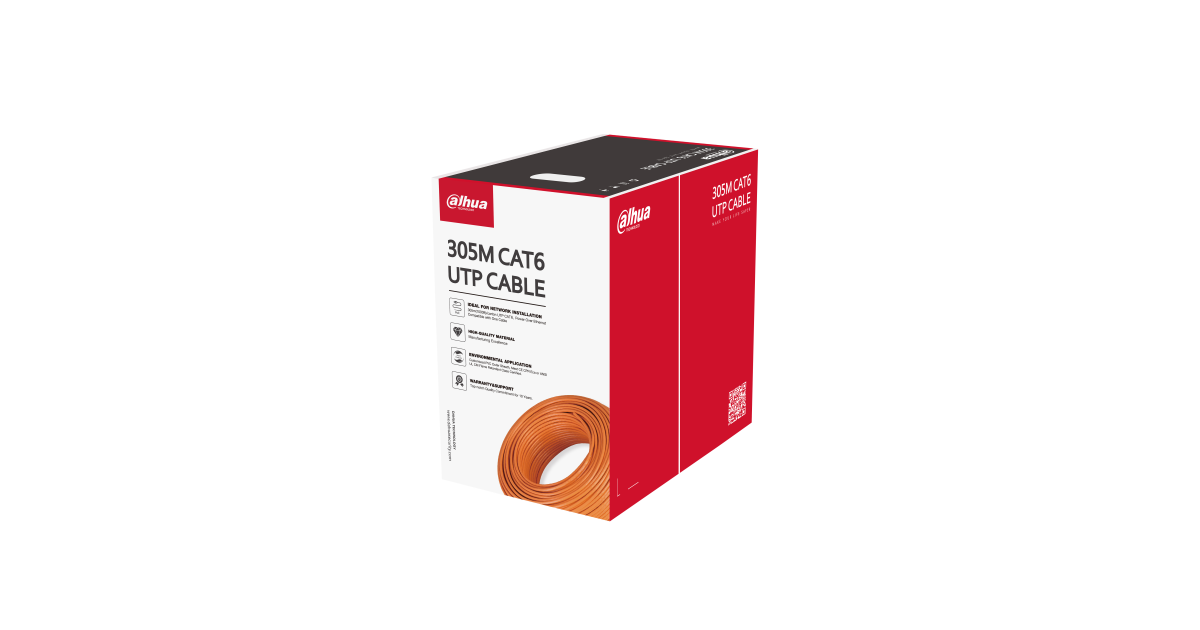 Dahua PFM922I-6UN-C UTP CAT6 Cable Drum 305M
