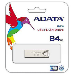 ADATA 64GB UV210 USB 2.0 Dash Drive - USB Flash Drives