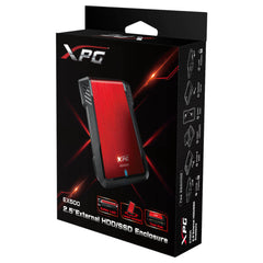 ADATA XPG Ex500 Tool-Free SATA Iii USB 3.1 External Enclosure For Hard Drive And Solid State Drive