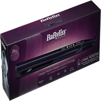 BaByliss 2-in-1 Straight & Curl Diamond Ceramic Hair Straightener, Smart Sensor , 6 Heat Levels up to 235°C, ST450SDE