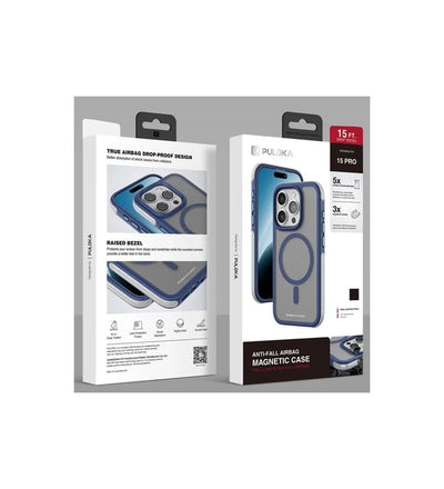 Puloka Classic Anti-Fall Airbag Magnetic Case - iPhone 16 Pro Max