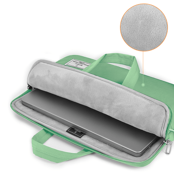 حقيبة يد Wiwu vivi للكمبيوتر المحمول مقاس 14 بوصة - أخضر نعناعي