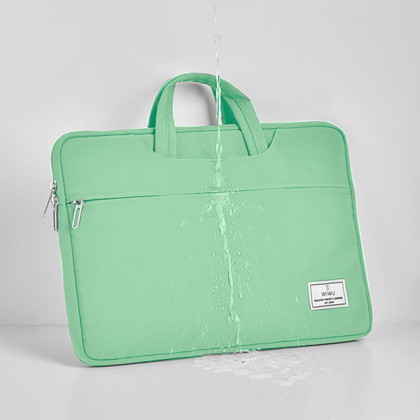 Wiwu vivi hand bag for 15.6" laptop - mint green