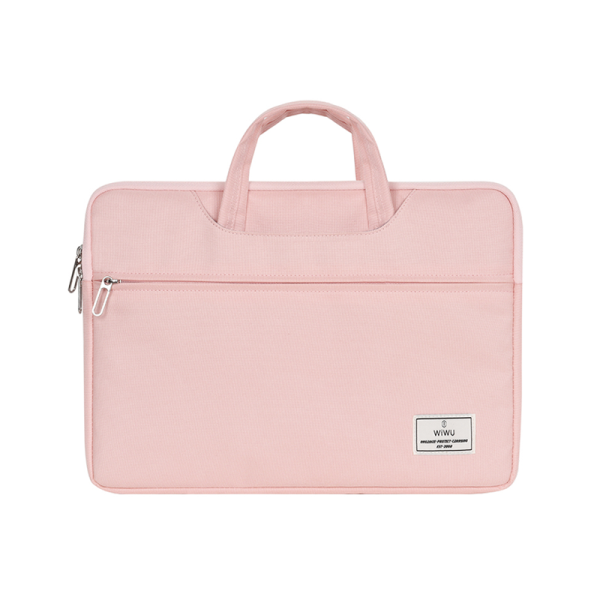 Wiwu vivi hand bag for 14" laptop - pink
