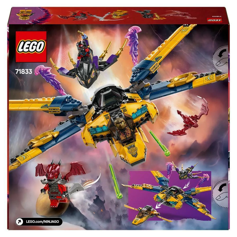 LEGO Ninjago Ras & Arin’s Super Storm Jet 71833