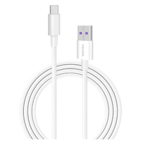 VIKUSHA USB-A to USB-C Fast Charging Cable – 66W, 1m – White