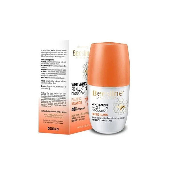 Beesline Whitening Roll-On Deodorant Pacific Islands 50ml Beesline Whitening Roll-On Deodorant Pacific Islands 50ml