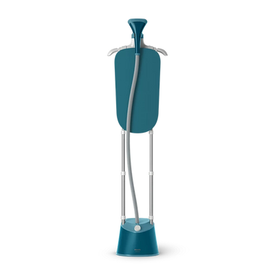 Philips 1000 Series Stand Garment Steamer, 1800W, 1.8L Tank, Blue, STE1040/26
