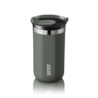 WACACO Octaroma Lungo Vacuum Insulated Travel Mug, 300ml/10oz, Leak-Proof Lid – Dim Grey