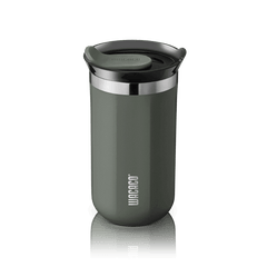 WACACO Octaroma Lungo Vacuum Insulated Travel Mug, 300ml/10oz, Leak-Proof Lid – Dim Grey