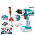 TOTAL TOSLI22112 Cordless 2-Piece Combo Kit – 20V Drill & Cordless Hand Blender