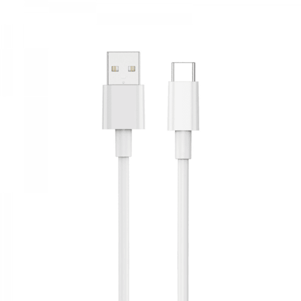 كابل شحن WIWU WI-C007 CLASSIC 100 وات من USB إلى TYPE-C بطول 1.2 متر - أبيض