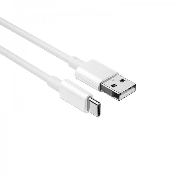 كابل شحن WIWU WI-C007 CLASSIC 100 وات من USB إلى TYPE-C بطول 1.2 متر - أبيض