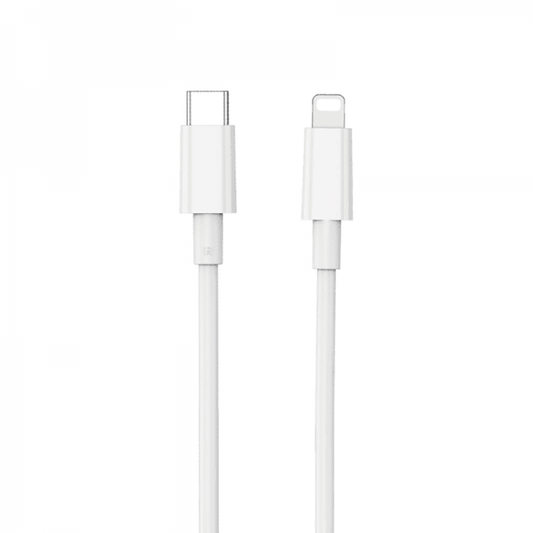 WIWU WI-C008 CLASSIC 30W TYPE-C TO LIGHTNING CHARGING CABLE 1.2M - WHITE
