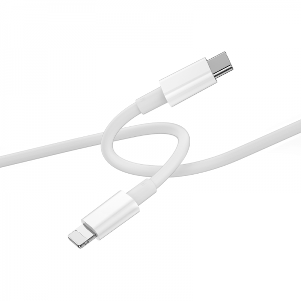 WIWU WI-C008 CLASSIC 30W TYPE-C TO LIGHTNING CHARGING CABLE 1.2M - WHITE