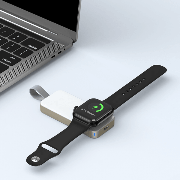 Wiwu Elfin Watch Wireless Charger - White Wiwu Elfin Watch Wireless Charger - White
