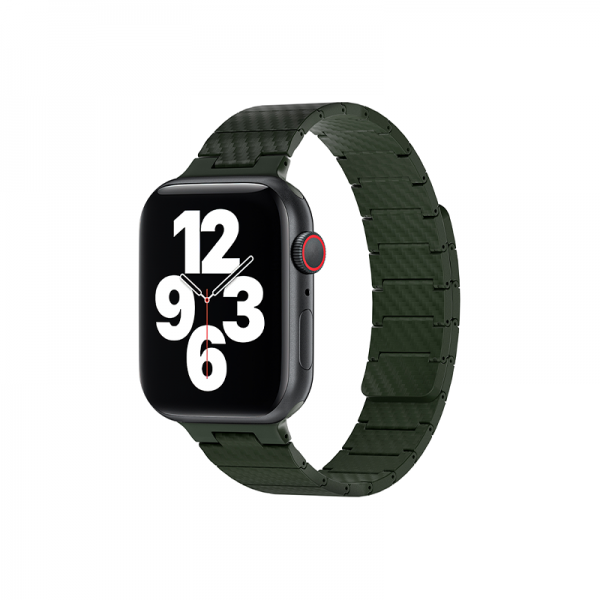 WIWU WI-WB009 CARBON FIBER PATTERN MAGNETIC WATCHBAND FOR IWATCH 42-49MM