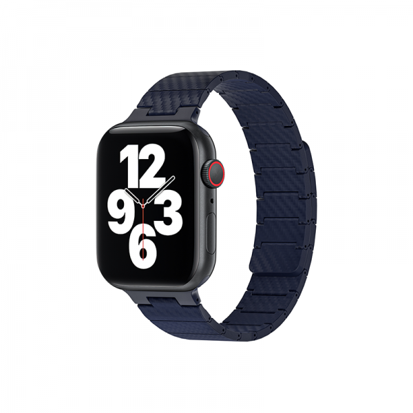 WIWU WI-WB009 CARBON FIBER PATTERN MAGNETIC WATCHBAND FOR IWATCH 42-49MM