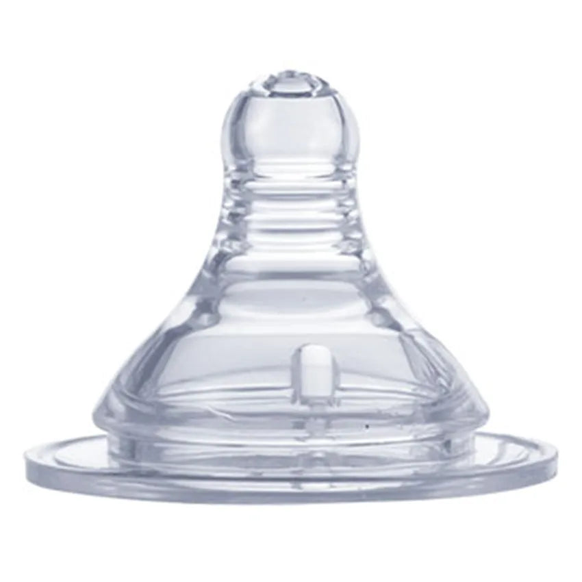 Optimal Wide Neck Silicone Nipple – Anti-Colic 6M+ Optimal Wide Neck Silicone Nipple – Anti-Colic 6M+