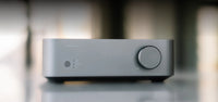 WiiM Vibelink Amp Stereo Power Amplifier, 100W per Channel at 8 Ohms - Space Grey