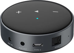WiiM Mini Wi-Fi Music Streamer with AirPlay 2, Bluetooth & Optical Output - Black