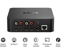 WiiM Pro Network Music Streamer with AirPlay 2, Google Cast & Ethernet - Black - detail