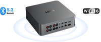 WiiM Ultra Hi-Res Music Streamer with 3.5-Inch Touchscreen, HDMI ARC & Phono - Grey - detail
