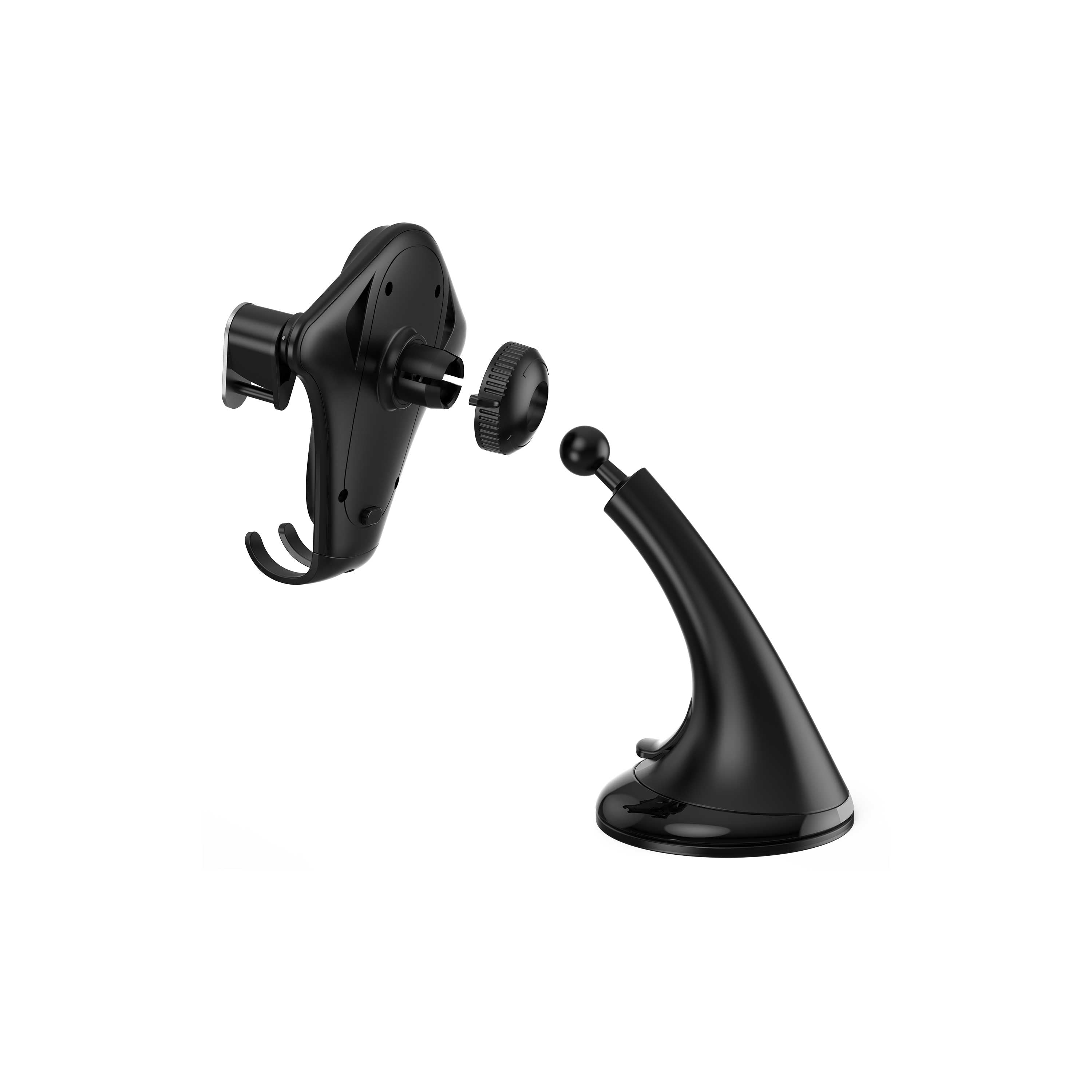 Wiwu CH019 Suction Cup Design Car Phone Holder Working With Phone Weight
