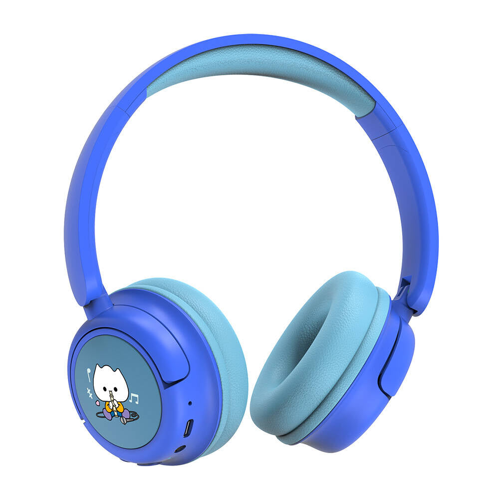 Wiwu Adjustable On-Ear Wired and Bluetooth 5.3 Kids Headphones Wiwu Adjustable On-Ear Wired and Bluetooth 5.3 Kids Headphones