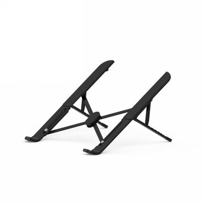 WIWU ZM-015 Foldable Laptop Stand – Adjustable Height, Ventilated Metal Design, Black