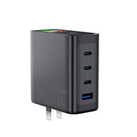 شاحن WiWU 140W GaN بعرض ذكي 3C1A سريع وآمن