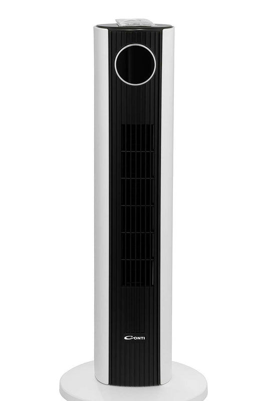 Conti 36" Tower Fan with Remote & Touch | Quiet & Slim Cooling