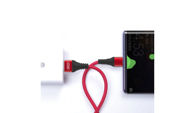 XO NB118 USB to Lightning Cable 2.1A – 1M Red XO NB118 USB to Lightning Cable 2.1A – 1M Red